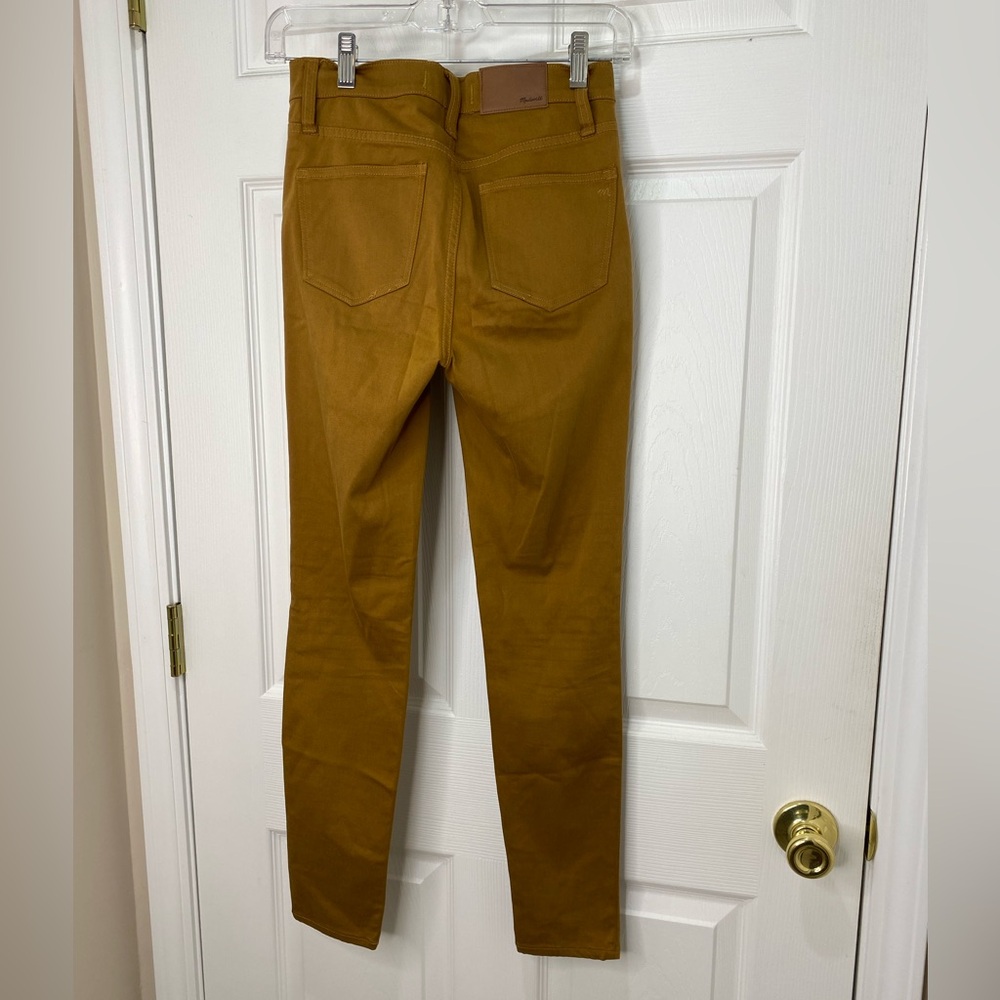 Madewell Tan 9” High Rise Skinny Pants - Picture 9 of 12
